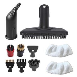 10PCS pour nettoyeurs vapeur SC1,SC2,SC3,SC4,SC5 pièces de rechange - comprend des buses,des brosses et des chiffons - Neuf