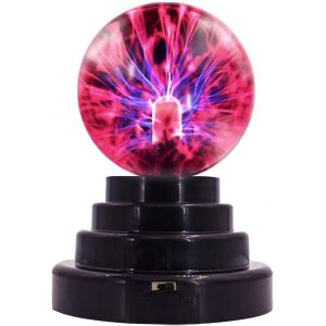 Bnhgc-Lampe Boule Plasma, Lampe Statique Sensible Au Toucher, Boule Magique Créative, Veilleuse Décorative Pour Bureau, Chambre À Coucher, Cadeau Parfait Pour Garçons Et Filles, Fête D'anniversaire, - Neuf