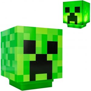 Senior-Creeper Lampe Creeper Avec Sons De Zombies - Lampe Cube 3d - Lampe De Chevet Pour Enfant - Jouet D&eacute;coratif Pour Chambre &Agrave; Coucher[L1242] - Neuf