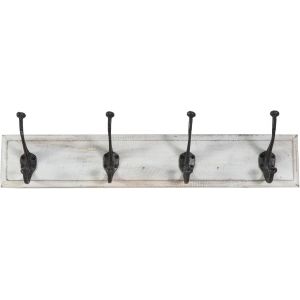 Porte-manteau mural en bois 62 x 18 cm | Porte-manteau mural - Neuf