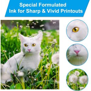 Imprimante Bouteille D'Encre Compatible Gi53 Gi-53 Gy Gi-53Gy (2Pk Gris) Remplacement Pour Canon Pixma G650 G550 - Neuf