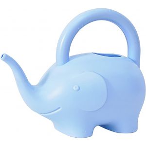 Ulteronixshop-Arrosoir &eacute;l&eacute;phant, 1 L, petit arrosoir de jardinage en plastique l&eacute;ger mignon pour int&eacute;rieur et ext&eacute;rieur, plantes de jardin, enfants, arrosoir fantaisie animal, bleu - Neuf