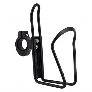 Porte-Bidon Portable En Aluminium Pour Velo, Avec Lampe, Noir - Neuf