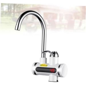 Robinet de cuisine numérique avec affichage LED, chauffe-eau instantané pour salle de bain - Neuf