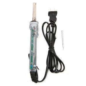 Machine a gaufrer electrique portable 60 W pour cuir (prise americaine 110 V) - Neuf