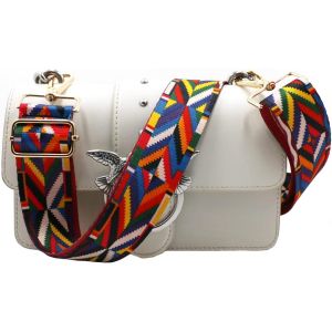 Nzqaf-Bandoulière Pour Sacs - Largeur : 3,8 Cm - Sangle De Poche - Boho Réglable - 74-134 Cm - Bandoulière Avec Mousqueton Pour Sacs À Bandoulière, Sacs À Main (Sept Couleurs) - Neuf