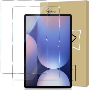 TRAHOO-Lot de 2, Verre Tremp&eacute; pour Samsung Galaxy Tab S10 Plus/Tab S9 Plus/Tab S9 FE Plus 12,4 Pouces, Vitre Protecteur 9H Duret&eacute;, Film Protection &eacute;cran Pour Samsung Galaxy Tab S10+/Tab S9+/S9 FE+ - Neuf