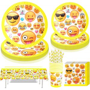 Kit Vaisselle Anniversaire,Party Set,Assiettes,Serviettes Et Gobelets,Décoration De Table,Décoration D'anniversaire,Assiette Carton Papier Tasses Serviettesr Nappe Pour Fête De Noël.[Y102] - Neuf