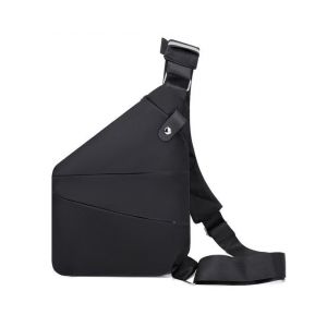 Sac &agrave; bandouli&egrave;re imperm&eacute;able pour homme &iquest; Sac &agrave; bandouli&egrave;re antivol pour le sport, les voyages et les activit&eacute;s de plein air &iquest; Bandouli&egrave;re r&eacute;glable, polyester r&eacute;sistant - Neuf