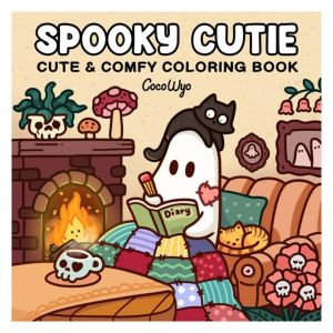 Spookys Mignon Livres de coloriage Dessin anim&eacute; Facile Peinture Notes Livres Amusant &Eacute;ducatif Enfants Dessin Livres de peinture pour enfant - Neuf
