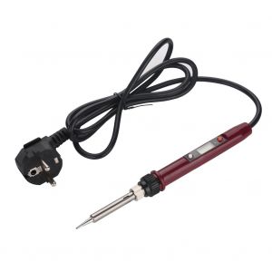 Fer a souder electrique 936H avec ecran LCD et temperature constante, 80 W, 220 V, prise UE (rouge) - Neuf
