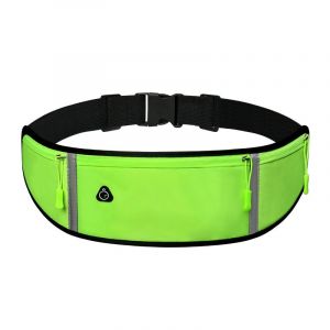 2pcs Verte Ceinture De Course, Réglable Taille En Cours D'exécution Pack Pliable Support De Bouteille D'eau, Unisexe De Sport De La Ceinture De Fitness, Jogging, Randonnée, - Neuf