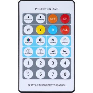 Veilleuse Enfant Lampe Etoile Projecteur,Veilleuse B&eacute;b&eacute;,Lampe Etoile Projecteur Veilleuse Enfant,360&deg;Rotation Telecommand&eacute; Et Minuterie,Rechargeable Lampe Veilleuse Musicale Et Lumineuse,Cerf - Neuf