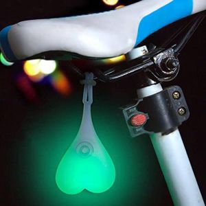 Feux Arrière De Vélo,Lumières D'avertissement De Coeur De Vélo,Lampe D'oeuf Led Essentielle De Nuit,Imperméable,Convient Pour La Marche Nocturne,La Décoration De La Chambre ¿Vert¿ - Neuf