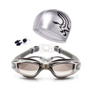 Kit De Natation Complet : Lunettes Antibu&eacute;e, Bonnet De Bain, Pince-Nez Et Bouchons D'oreilles Pour Un Confort Et Une Clart&eacute; Ultimes Dans L'eau ! - Neuf