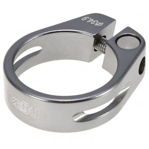 Tige De Selle De V&eacute;lo En Alliage D'aluminium De 34,9 Mm Pince Accessoire De Tige De Selle De V&eacute;lo De Montagne (Titane) - Neuf