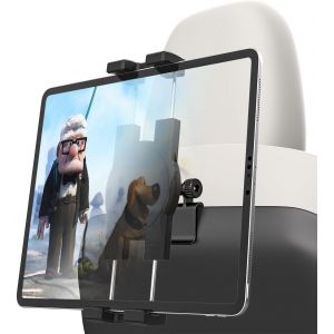 Support Tablette Voiture Appuie Tete Tesla, Support Tablette Tesla Si&egrave;ge Arri&egrave;re Model Y Model 3 pour Enfants [Rotation &agrave; 360&deg;] pour iPad Pro Air Mini, Galaxy, Switch, T&eacute;l&eacute;phone, 4-12.9 - Neuf