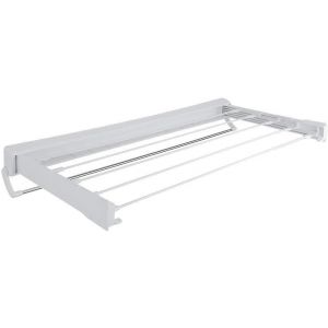 KGABERY-Rapallo Séchoir À Linge Intérieur Mural Télescopique/Porte-Serviettes 3.5 M,Blanc - Neuf