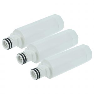 vhbw 3x Filtre &agrave; eau cartouche compatible avec LG GC-L22ATLFL.APZFMXM, GC-L228NSSM.ASTCNA0, GC-L228NSXM.ASTCNA0 r&eacute;frig&eacute;rateur - Neuf