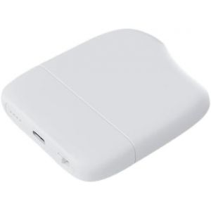 - Ice-Powerbank - Batterie Externe 5000 Mah Avec Lumi&egrave;re Tactile Int&eacute;gr&eacute;e Adapt&eacute;e &Agrave; Tous Les Smartphone Iphone,Samsung,Huawei,Xiaomi,Lg,Tablette En Plastique Recycl&eacute; Certifi&eacute; Grs - Blanc - Neuf