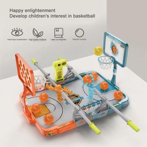 Basketball Jouet De Bureau Interaction Parent-Enfant Cr&eacute;atif En Plastique Jeu De Table Fingertip Basketball Pour Vivre Room_C - Neuf