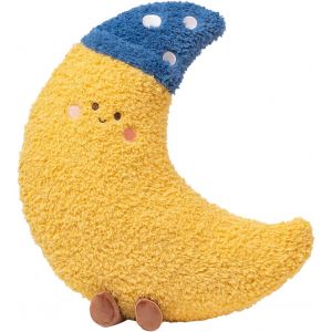 Oreiller C&acirc;lin, Soleil Et Lune En Peluche | Coussin Doux En Forme D'&eacute;toile Ergonomique Pour Soutien Lombaire Et Cou Pour Femme, Soutien De Grossesse, Sommeil, Lit - Neuf