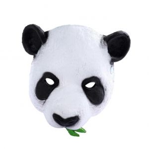 Grand Masque De Panda, Masque D'ours Amusant En Mousse Pour Le Carnaval, Halloween, Les Fetes Costumees, Les Deguisements Et Comme Accessoire Pour Des Jeux Creatifs. - Neuf