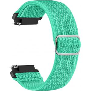 Kal-Bracelet De Montre Élastique En Nylon - 16 Mm, 18 Mm, 19 Mm, 20 Mm, 22 Mm - Bracelet De Rechange Sport Réglable Et Respirant Pour Homme Et Femme - Neuf