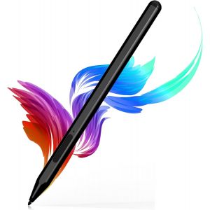Stylet Pour Surface Pro, Stylet Avec Rejet De Paume, Écriture Lisse, 1024 Niveaux De Pression, Rechargeable, Pour Surface Pro (3 Gen Et Versions Ultérieures), Surface Go (1/2/3 Génération) - Neuf