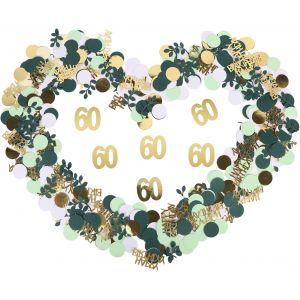 Confettis décoratifs pour 60 ans - Neuf