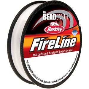 Chenquansarl-Berkley Fireline By Berkley Fil Tress&eacute; Micro-Fusible &iquest; Test De 3,6 Kg, 17,8 Cm De Diam&egrave;tre, Bobine De 45,7 M, Couleur Cristal &iquest; Mat&eacute;riau Super R&eacute;sistant Pour La Fabrication De Bijoux Et - Neuf