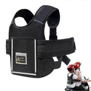 « Ceinture de sécurité moto enfant,ceinture enfant réglable,avec bandes réfléchissantes,adaptée aux enfants de 2 à 12 ans » - Neuf