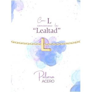 Kalsw-Bracelet Lettre Initiale A-Z En Acier Inoxydable Avec Fil Ciré,Bracelet Femme Ou Homme,Bracelet Coeur Avec Lettre Gravée,Cadeau Pour Mère,Fille,Amie,Petite Amie - Neuf