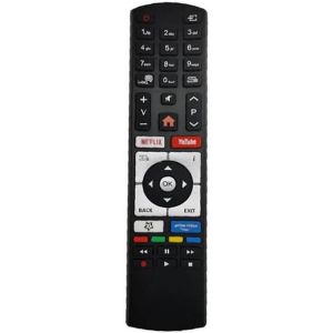 T&eacute;l&eacute;commande universelle pour Telefunken Vestel Finlux Edenwood Smart TV LCD LED HDTV - Aucune configuration requise - Neuf
