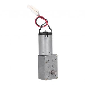 XYONG Moteur a courant continu, turbine, vis sans fin, micro-reducteur, arbre avec cable, accessoires pour machines, DC12 V, 10 tr/min - Neuf