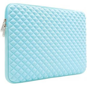 Housse de protection antichoc en mousse diamant pour ordinateur portable 13 pouces, compatible avec Chromebook 13,3 pouces, MacBook Pro 13,6 pouces A2442, A2681, Air Pro 13,3 pouces A2338 (bleu) - Neuf