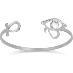 Eryi-Bracelet Égyptien ?il D'horus Avec Croix Ankh Ouverte ?il De Ra Antique Clé De Vie Amulette Religieuse Pour Homme Et Femme - Neuf