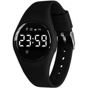 JGD-Montre Enfant,Montre Adolescent Garcon Sport Digitale de Fitness Tracker, avec Alarme/Chronographe/&Eacute;tanche pour Cadeau Garcon Fille 5-15 Ans - Neuf