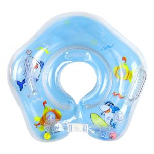 Bouee De Natation Gonflable Pour Bebe, Double Coussin Gonflable, Cou Epais, Jouets Aquatiques Pour Enfants - Neuf