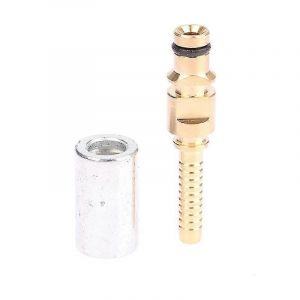 Raccord de tuyau avec manchon de réparation - Pour embout de tuyau de nettoyeur haute pression - Compatible avec certaines marques - Neuf