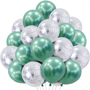 AYUHR-Lot de 20 ballons roses en latex pour décoration de mariage, ballons à confettis de 30 cm, pour garçon, fille, homme, anniversaire, fête prénatale, mariage, cérémonie d'adolescence - Neuf