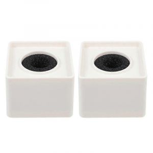 2 pcs mini micro microphone drapeau microphone logo cube micro drapeau cube micro logo drapeau - Neuf