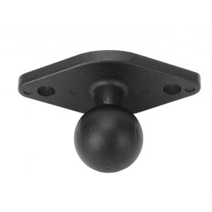 Base De Montage à Bille De 1 Pouce, Plaque De Montage En Alliage D'aluminium Avec Trou D'ampli Universel Pour Bras à Double Douille De Taille B - Neuf