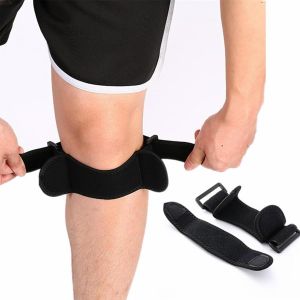 Xekal-Réglable Genouillère Rotulienne Et Ligamentaire,Genouillère Sport Avec Coussin Eva,Sangles De Genou Pour Tendon Rotulien,Soutien Et Protection Des Genoux Soulage La Douleur Au Genou,2 Pièces - Neuf