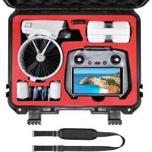 Chenquansarl-Flip Case Étanche Pour Dji Flip Drone, Val De Voyage Pour Dji Flip Fly More Combo Et Accessoires De Batterie (Pour Contrôleur Dji Rc 2/Rc-N3, Val Uniquement)-Fpvtosky - Neuf