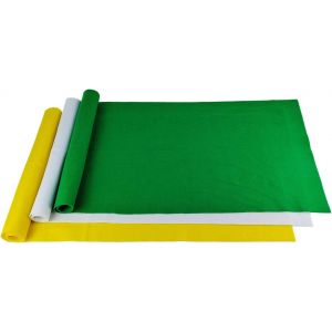 Tissu Feutr&eacute; Doux, 40x100cm Paquet De Feuilles De Feutre, 5 Pcs Feutrine Artisanal, Feutrine De Couleur Pour Les D&eacute;corations De F&ecirc;te (Couleurs D'halloween) - Neuf