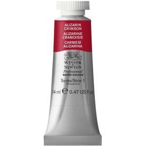 Aquarelle Professionnel - Peinture Aquarelle, Haute Luminosité, Résistante À La Lumière, Qualité Archive, Tube De 14 Ml, Couleur Alizarine Cramoisie - Neuf