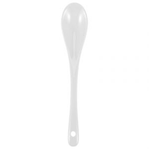 5pcs Cuillères À Oeufs En Porcelaine Blanche Cuillères En Céramique Cuillère À Café Cuillère À Dessert Cuillère De Service À Trempette Moka - Neuf