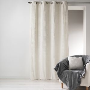 Rideau En Polaire &Agrave; Reliefs - Neuf