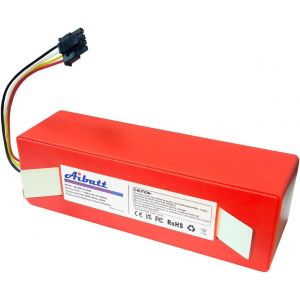 Replacement Battery 6800mAh for Xiaomi Mi S5/S6/S7/Q5/Q7 Max MaxV Ultra Pure Vacuum Cleaner Battery for Roborock S50/S55,Mijia 1st and 2nd Generation,Replacement Battery for BRR Robot - Neuf
